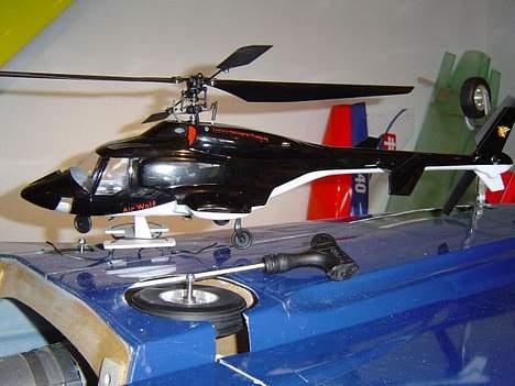 Helikopter Airwolf Crashet billede 1