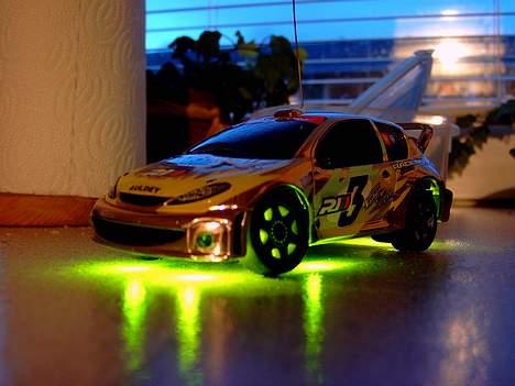 Bil Racetin Peugeot 206 WRC - Fedt med lys under :D billede 2