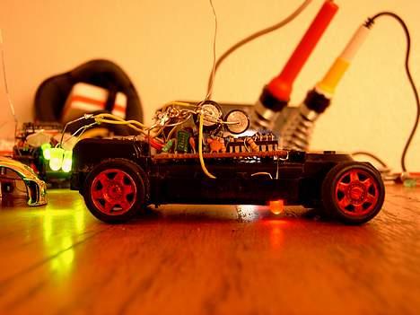 Bil "Racetin" Nissan Skyline - Her ses mit lille hjemmelavede tun :) billede 2