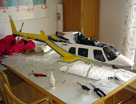 Helikopter Bell 230 - under klargøring til en ny flyvesæson billede 4