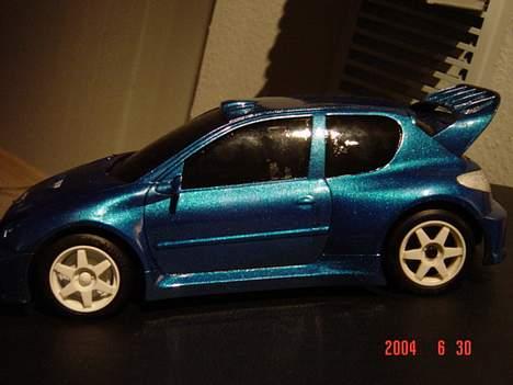 Bil Peugeot 206 wrc - De hvide fælg er rigtig rallyfælg! billede 3