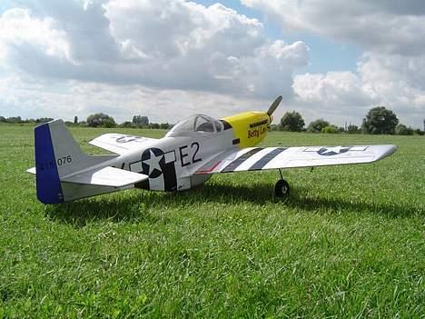 Fly P-51 Mustang Solgt billede 10