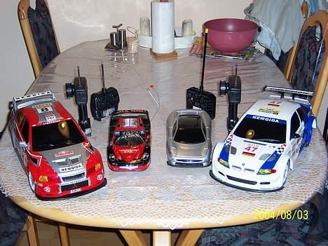 Bil BMW M3 QD (Død) - Her er så min BMW, min lille grå, min lillebrors lille røde, og hans ny EVO. billede 8