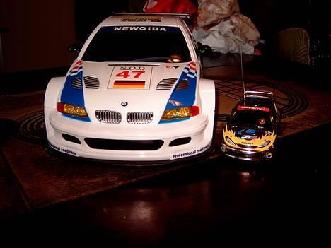 Bil Bmw M3 (projekt) - her er lige den store dyt og den lille dyt... ( bimmeren og pugen )   ;) billede 4