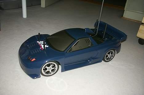 Bil Tamiya TT01 Honda NSX - Udseendet efter 2-3 dages "hårdt" arbejde. billede 1