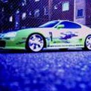 Bil Toyota Supra DØD/SKILT