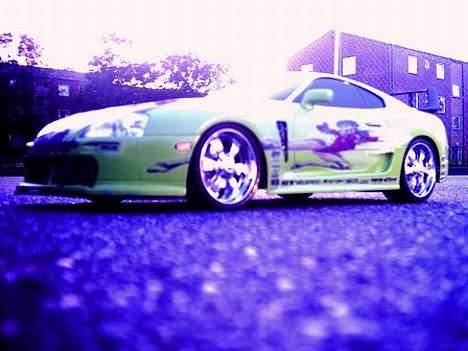 Bil Toyota Supra DØD/SKILT billede 4