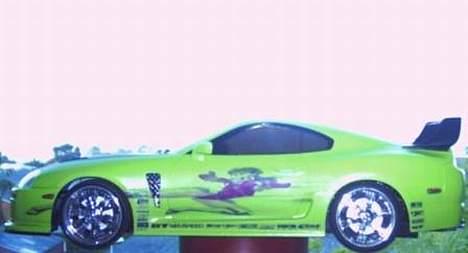 Bil Toyota Supra DØD/SKILT billede 6