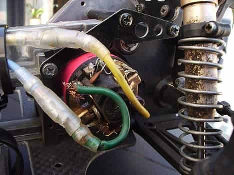 Buggy kyosho optima mid TILSALG - motor  billede 6