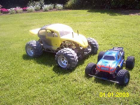 Off-Roader Thunder Tiger SSK |solgt| - dyyyt dyyyt siger den store fg men den lill ssk siger nej ( min brors fg den her 4wd) billede 7