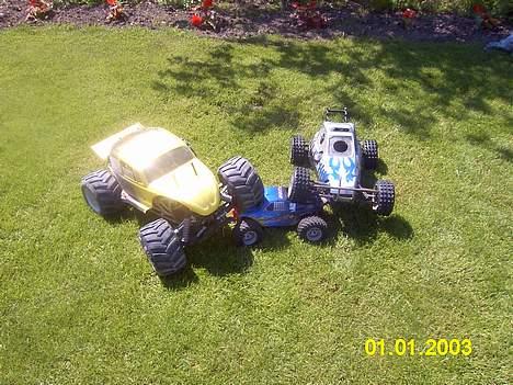 Off-Roader Thunder Tiger SSK |solgt| - så var de 2 fg på den lille ssk av av ( de 2 fgér er min brors ) billede 11