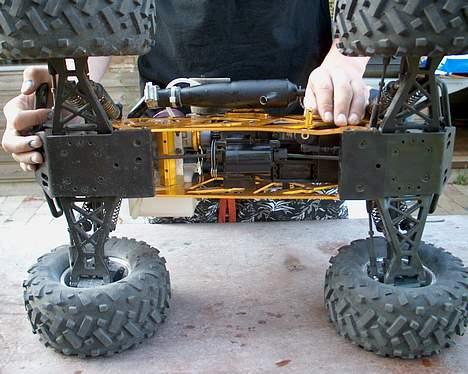 Truck Wolverine - bund guld malet billede 5