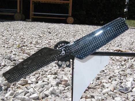 Helikopter Hummingbird V3 - Carbon fiber rotor billede 3
