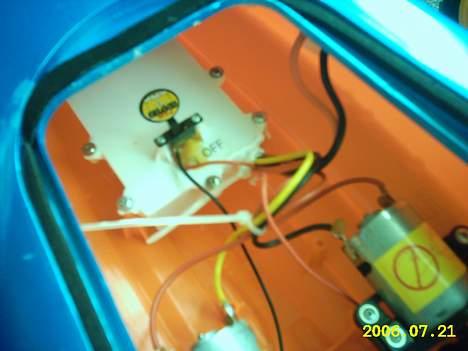 Båd speed båd - tjaa  inde bag den sidder printpladden billede 14