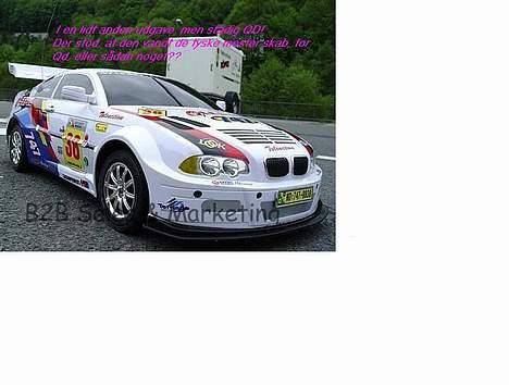 Bil BMW - M3  (Team BD) - ja, det er så en proff.. ikke så meget forskel!  billede 16