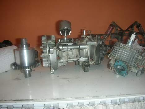 Bil fg  (monster beetle) - her er min motor skildt ad og mit forstærket diff  billede 18
