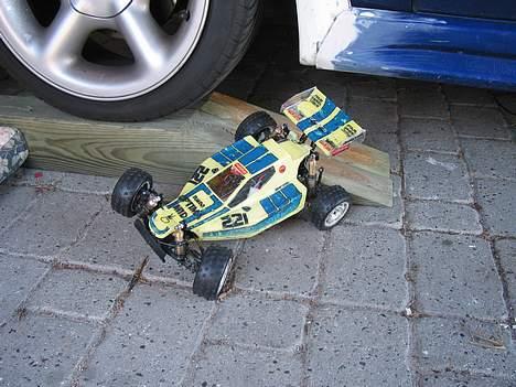 Bil Kysho Turbo Optima Mid - Sådan ser den ud i dag.. klistermærkerne er desværre ødelagt :( de kunne ikke tåle vand billede 1