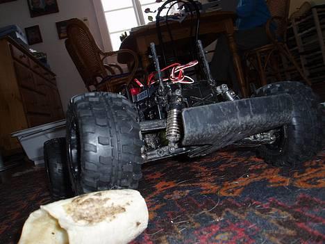 Truck Tamiya Mighty Bull - fed vinkel. nye dæk fælge motor og regulator billede 10