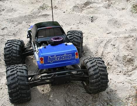 Truck Hpi Savage 3.5 - en tur i sandkassen hehe... billede 1