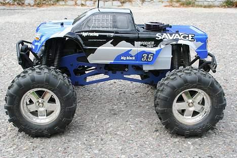 Truck Hpi Savage 3.5 - Set fra siden . billede 6