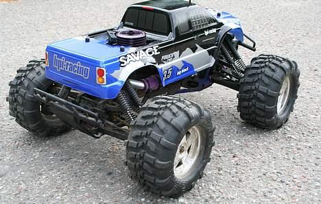 Truck Hpi Savage 3.5 - Set skråt bagfra . billede 7