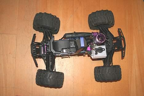 Truck Hpi Savage 3.5 - Her lidt fra oven uden karossen billede 10