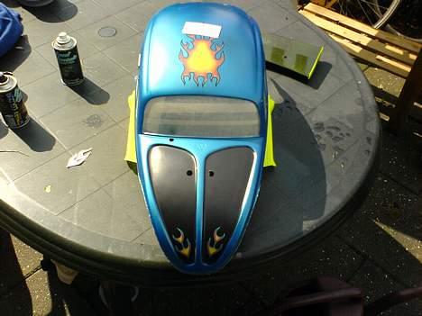 Off-Roader FG Monster Beetle SOLGT - Næste færdig skal lige tørre og så skal folien pilles af billede 14