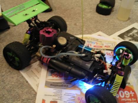 Buggy Atomic Warhead*2 SOLGT - med den anden kaross:P dioder tændt 6/2/07 billede 9