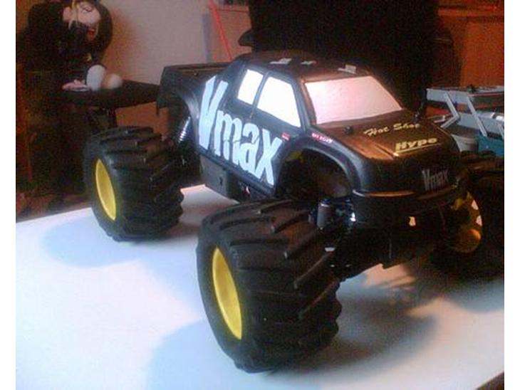 Off-Roader Tornado RTR 3,5 - det er efter den blev malet.. billede 1