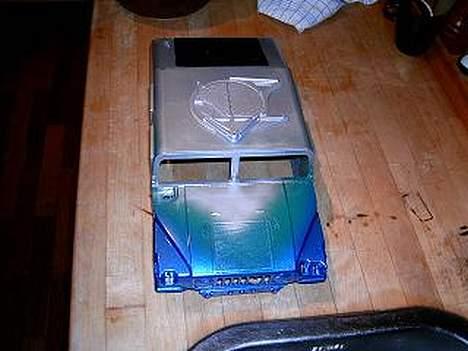 Bil Humvee - Et lidt grimt V, vil nok lave flammer når jeg maler den om. billede 2