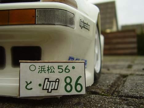 Bil Toyota APEX Trueno AE86 - Min seje nummerplade.. :D billede 12