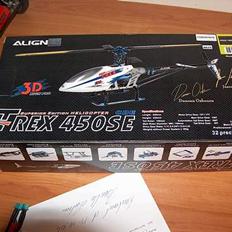 Helikopter Align Trex 450 SE "Solgt"