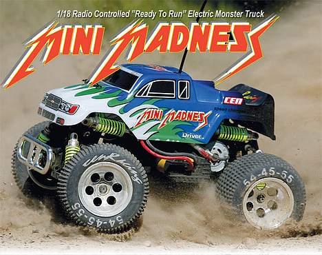 Truck Cen Mini Madness 1:18. - Cen Mini Madness..............det styrer ! billede 9