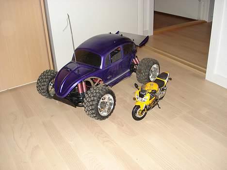 Bil FG Stadium Beetle SOLGT - Beetle Vs. CBR 929RR billede 7