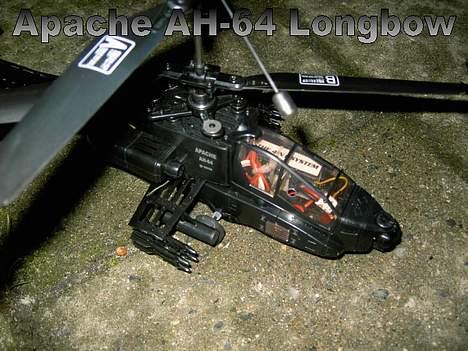 Helikopter APACHE AH-64 LONGBOW - 2 rotorer sikrer en dejlig glidende opdrift, som er utrolig nem at kontrollere... selv for én begynder billede 4