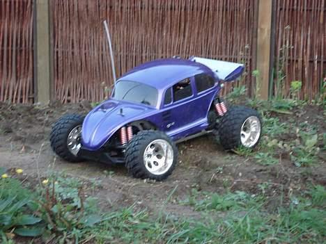 Bil FG Stadium Beetle SOLGT - Så er den blevet sænket lidt og har fået tyndere olie.  billede 9