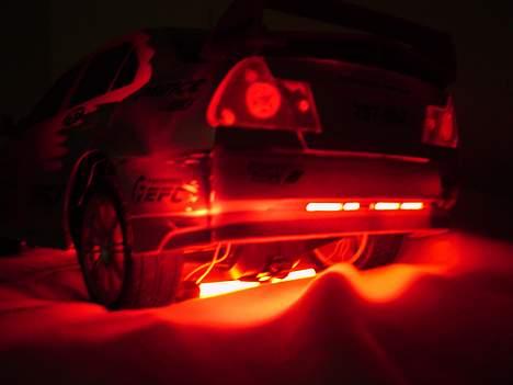 Bil Mitsubishi Lancer Evo QD - neon hjemmelavet billede 3