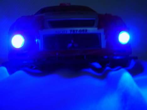 Bil Mitsubishi Lancer Evo QD - kun blå de kan også blinke billede 16