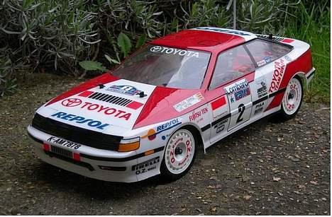 Bil TA-01 #58093 - Sådan skulle den ha set ud, men karossen lignede noget der var en der havde hoppet på da jeg fik den :-( billede lånt fra Tamiyaclub.com billede 11