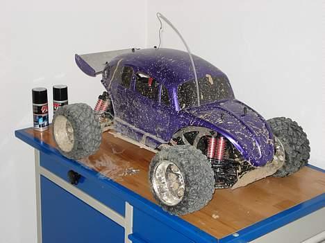 Bil FG Stadium Beetle SOLGT - Efter en tur i lidt mudder. Øv nu skal den rengøres billede 13