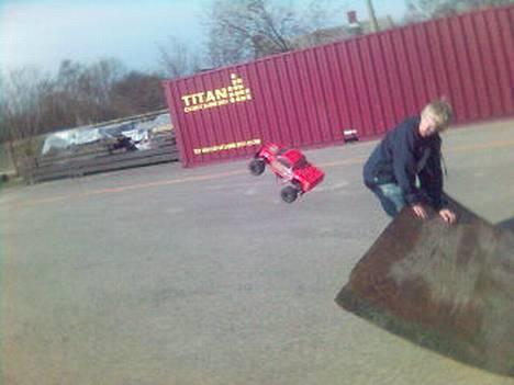 Truck Tamiya Mighty Bull - hop til træf med ruben, christian og mikkel. billede 19