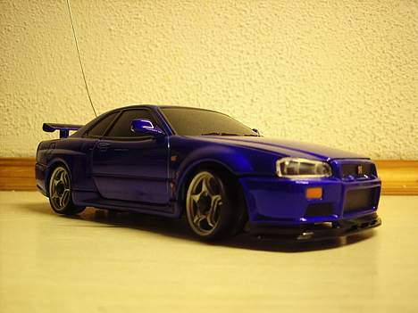 Bil Nissan Skyline GT-R34 - Grrr jeg ville gerne ha den i blå men NEJ nej den skulle kæresten ha...! =( billede 10