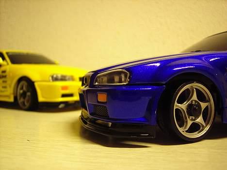 Bil Nissan Skyline GT-R34 - Min gule bagved! billede 11