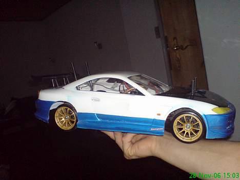 Bil TT-01 - Nu har jeg fået mit Silva Karrosse., og det  er blevet malet. billede 2