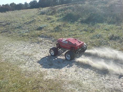 Off-Roader E-Savage Dodge Ram Solgt billede 9