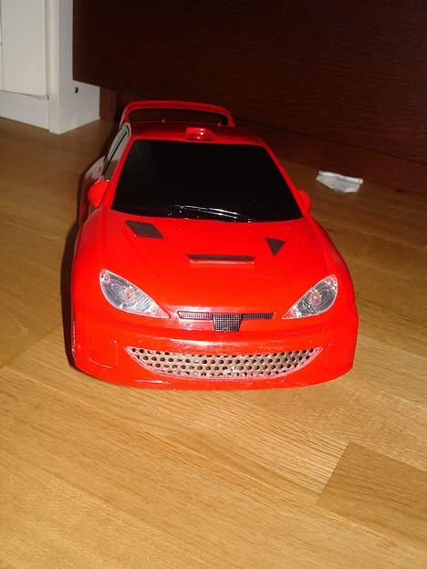 Bil Peugeot 206 NewQida 757 - Peugeot 206 Red Evil med gitter billede 3