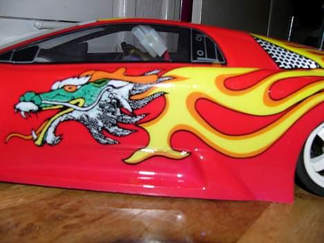 Bil Lamborghini murcielago - Her er så det seje vinyl på siden. billede 8