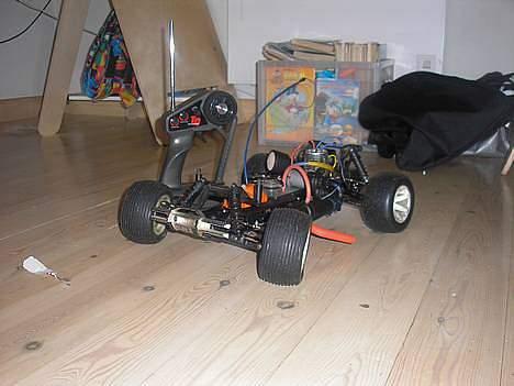 Off-Roader nitro rustler (solgt) - bilen billede 4