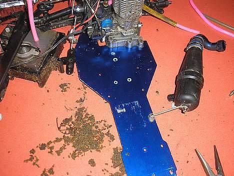 Off-Roader nitro rustler (solgt) - mit chasis billede 7