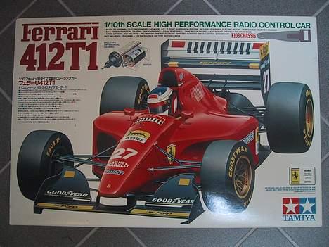 Bil Tamiya Ferrari F1 412T1 billede 6